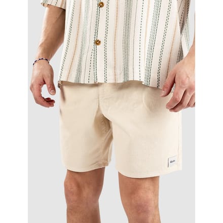 Rhythm Classic Cord Jam Korte Broek wit