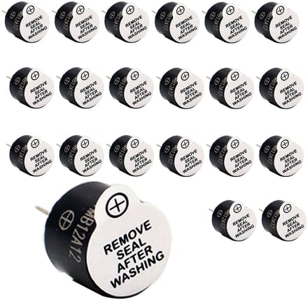 Dailygoody - 20pcs DC 12V Actieve Arduino Buzzers - Ideaal voor Projecten