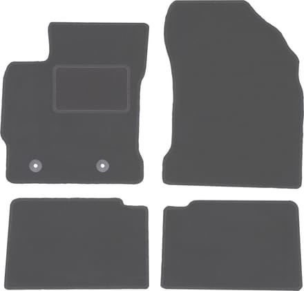 Grafiet automatten voor: Toyota Auris II hatchback, stationwagen (2012-2018)