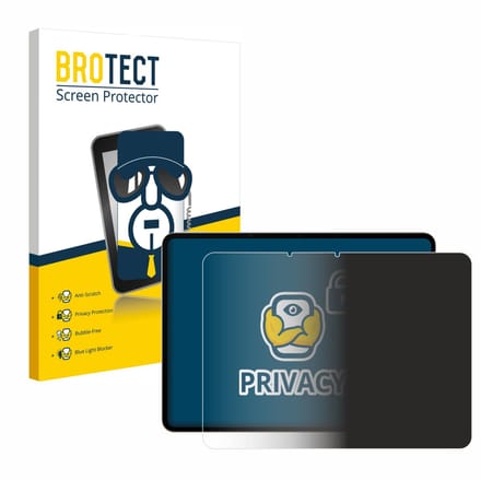 BROTECT - privacy screenprotector voor realme Pad 3 - Folie Beschermfolie Blauwlichtfilter