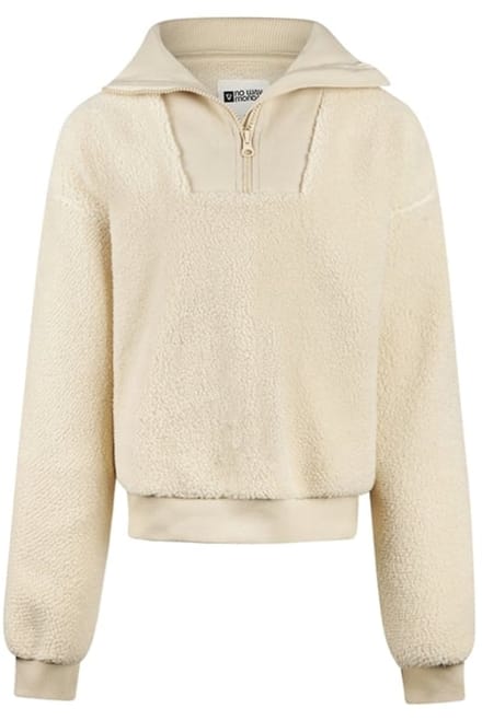 No Way Monday-Meisjes Sweater met verlaagde schouder-Beige