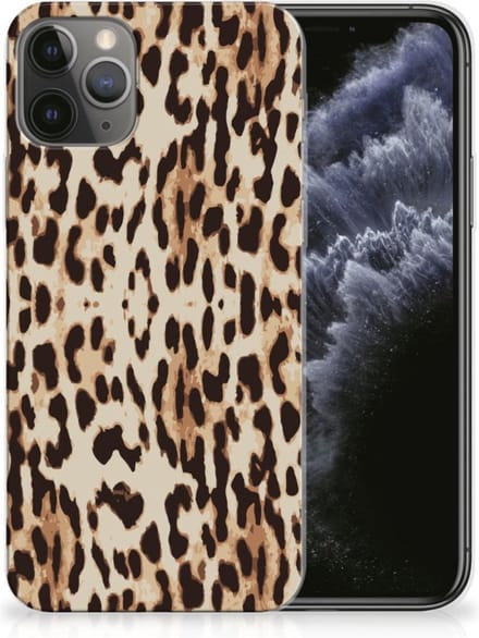 Apple iPhone 11 Pro TPU Hoesje Leopard
