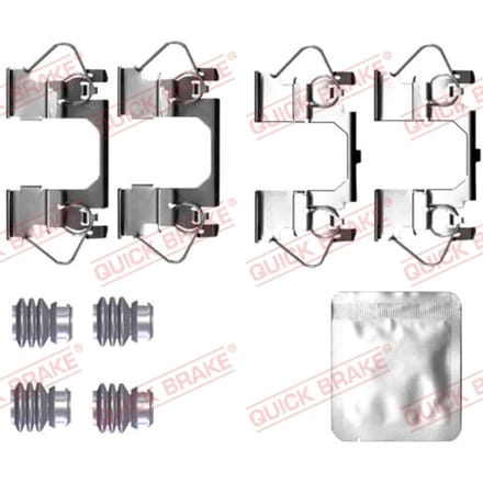 Toebehorenset, schijfremblok QUICK BRAKE 109-0116