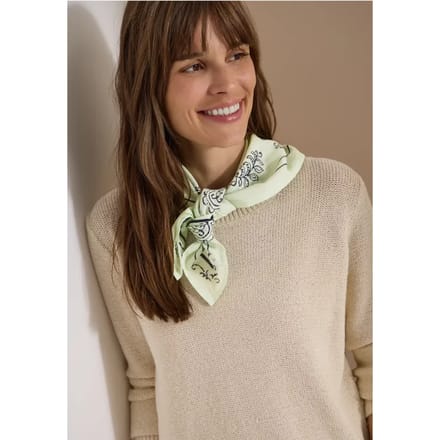 Katoenen bandana met print