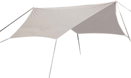Bo-Camp - Urban Outdoor - Tarp - Westbourne - 6-Hoekig - Beige