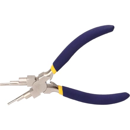 6-Staps Beugelmaaktang Multifunctioneel Ergonomisch Handvat Koolstofstaal Draadbuigtang voor blue