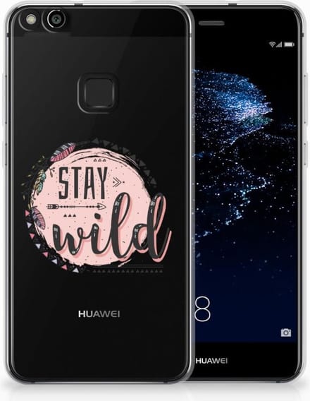 Huawei P10 Lite Telefoonhoesje met Naam Boho Stay Wild