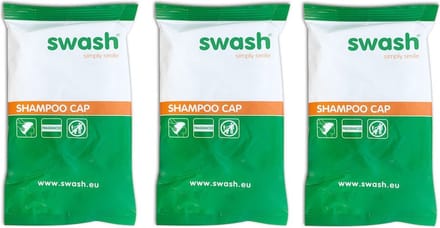Swash Shampoo Cap - Parfumvrij - 3x1 voordeelverpakking