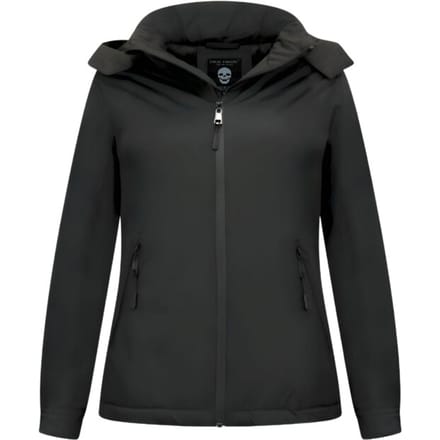 Winterjas Dames - Winterjas Dames Gewatteerd - Dames Jas - Slim Fit - 9621 - Zwarte Jas Dames