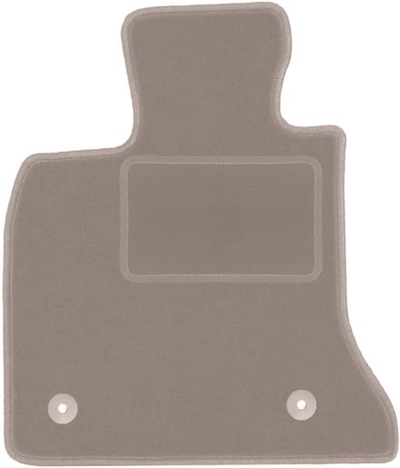 Beige bestuurdersmat voor: BMW 5 GT F07 liftback (2009-2017)