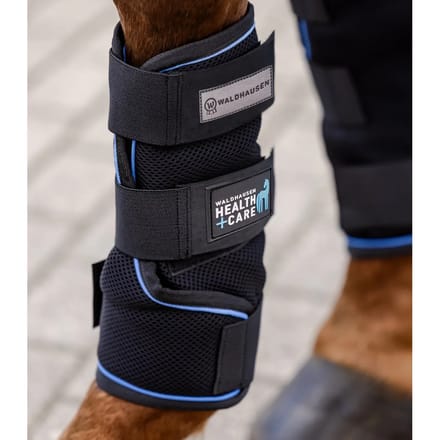 WALDHAUSEN HEALTH + CARE ICE LAYER COOLING BEENBESCHERMERS Zwart