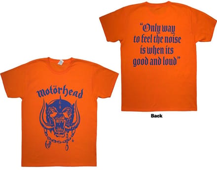 Motorhead - Good & Loud Heren T-shirt - M - Oranje
