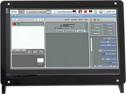7 inch 1024x600 HDMI IPS Touchscreen met Houder voor Raspberry Pi - Ideaal voor Projecten en Displays
