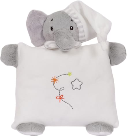 Speelgoedtopdeals - Pluche Knuffel Kussen - Olli Olifant - 27 cm