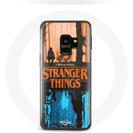 Samsung Galaxy S9 hoesje Stranger Things Friends Cover