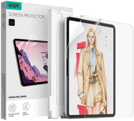 Matte ESR Paper Feel schermbeschermfolie voor Apple iPad Air 11 (2026) / Air 11 (2025), plastic, set van 2 stuks