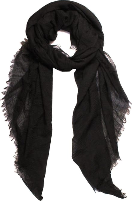 Dames Sjaal XXL - Shawl - Zwart