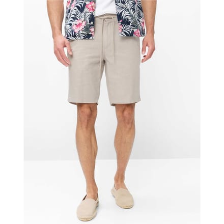 Brax Heren Bermuda  Style BALU BEACH, lichtbruin, maat 48