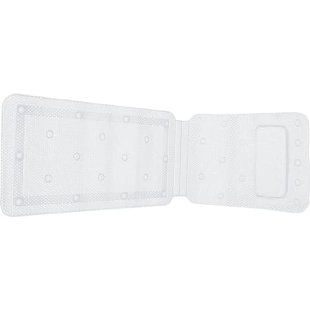 Matelas Coussin d'Oreiller de Bain Spa Corps Entier Doux Matelassé Tapis de Baignoire Respirant white