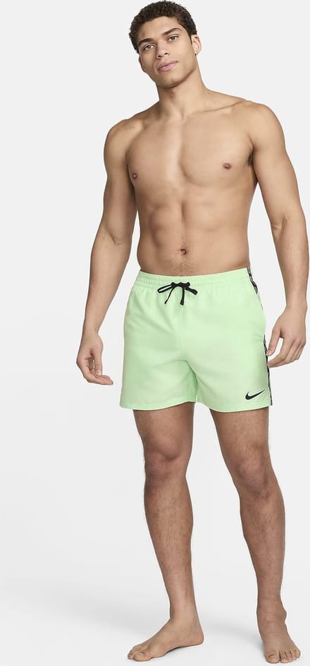 Nike zwemshort tape logo groen - XS