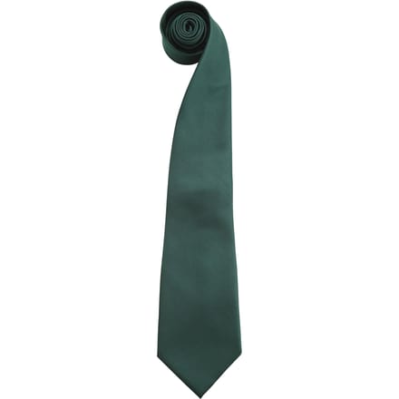 Premier Mannen “Colours” Effen Mode / Zaken Stropdas (Flesgroen)