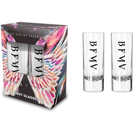 Bullet For My Valentine Shotglazenset - Gravity - voor Geen - transparant
