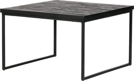 BePureHome Sharing Bijzettafel - Hout/Metaal - Zwart - 38x60x60