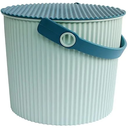 Hachiman Omnioutil Opbergemmer - Mini - Licht Blauw/Donker Blauw