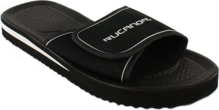 Rucanor Badslippers Santander Unisex Zwart Maat 41