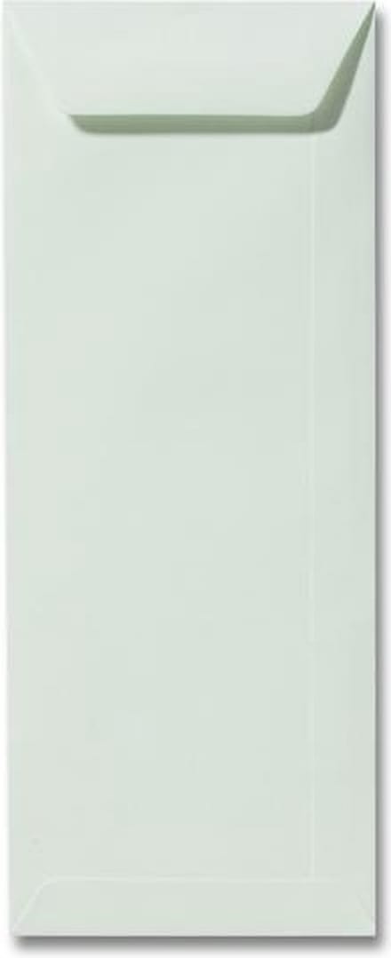 Envelop 12,5 x 31,2 Lichtgroen, 60 stuks