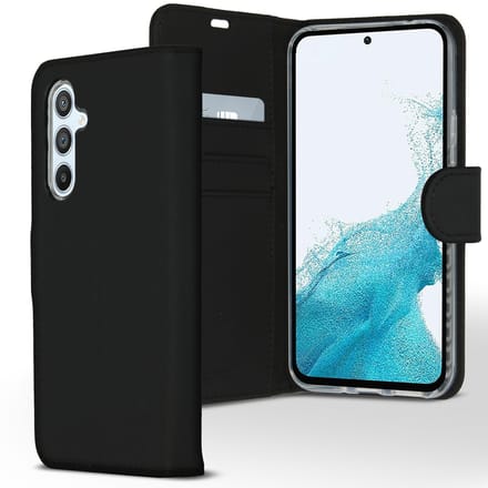Accezz Hoesje - Geschikt voor Samsung Galaxy A54 (5G) - Wallet Softcase Bookcase - Zwart
