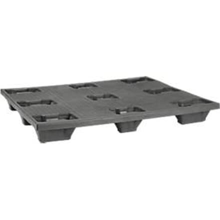 Stapelbare blokpallet, 1000 x 1200 mm, 5 stuks