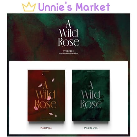 Ryeowook(SUPER JUNIOR) 3e Mini-album 'A Wild Rose' Prickle black