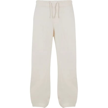 Urban Classics - Loose Cotton Linen Broek rechte pijpen - M - Creme