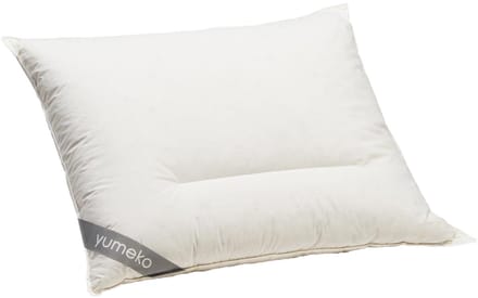 Yumeko hoofdkussen ganzendons 70x90 medium - Biologisch & ecologisch