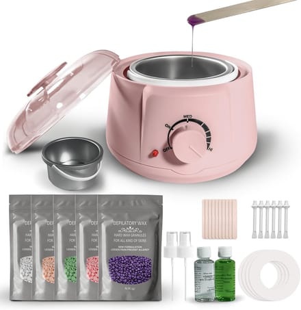 Wax Apparaat - Ontharingsapparaat - Wax Heater - Roze