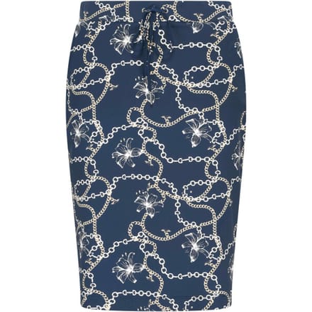 Hv Society - Skirts - Navy Aop - S (36)