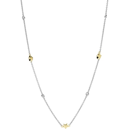 Fossil Damesketting Zilver - Zilverkleurig