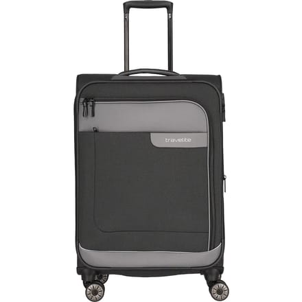 travelite VIIA 4W Trolley Slate Grijs 67cm