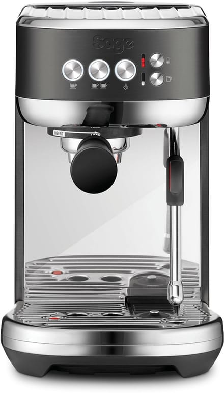 Sage SES500BST the Bambino Plus Black Stainless Steel Pistonmachine