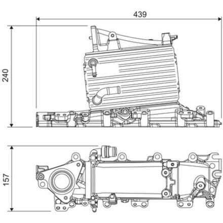 Intercooler VALEO 818684