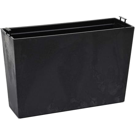 HowHomely Bloom Serie - Bloempot - Zwart Beton - 36cm - 56cm