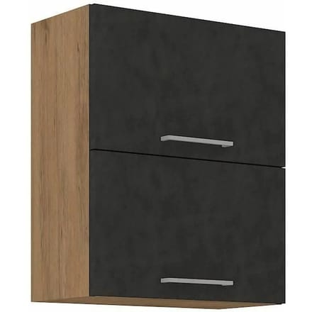 2-lades melamine keukenkast BigBuy Home Rock