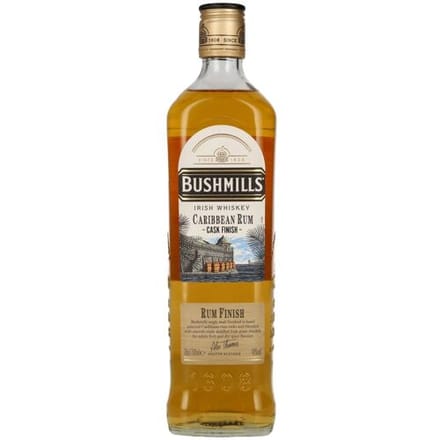 Bushmills Irish Whiskey Caribbean Rum Cask Finish 40% Vol. 0,7l