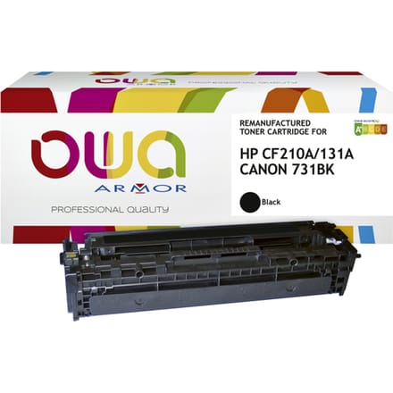 Tonercartridge OWA alternatief tbv HP CF210A zwart