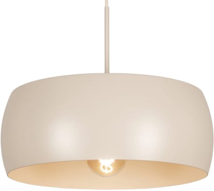 Lumidora Hanglamp 75781 - ZWEEDS - E27 - Beige - Zand - Metaal - ⌀ 45 cm