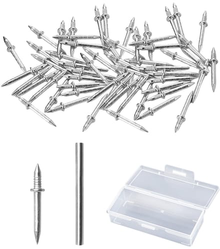 Dailygoods- Plinten 100 Stuks - Dubbele Plinten - Montagehuls 60 mm