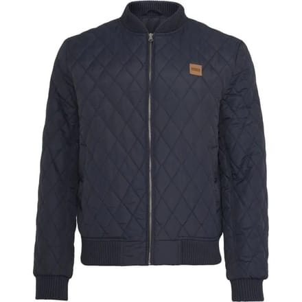 Urban Classics - Diamond Quilt Nylon Jacket - 3XL - Blauw