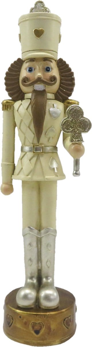 Clayre & Eef Beeld Notenkraker 24 cm Beige Bruin Kunststof