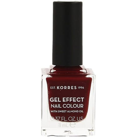 Korres Km Gel Effect Nail 59 Wine Red 11ml